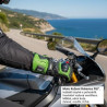 kožené rukavice zelené 95 kawasaki