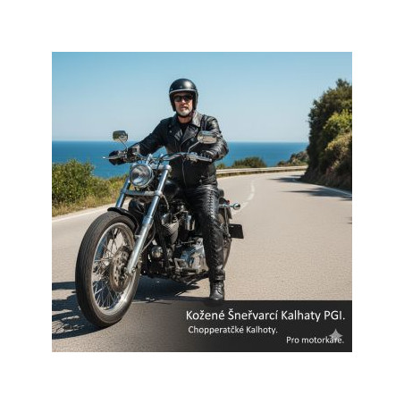 kožené šněrovací kalhoty 506 PGI