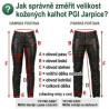 Kalhoty z broušené kůže